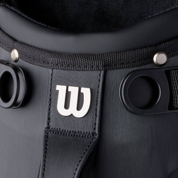 Wilson The 1914 Black Stand Bag - logo