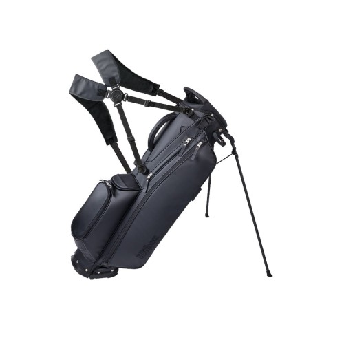 Wilson The 1914 Black Stand Bag - torba golfowa z nóżkami, czarna