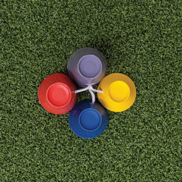 Longridge Winter Rubber Tees - Gumowe Tee Golfowe, widok od góry