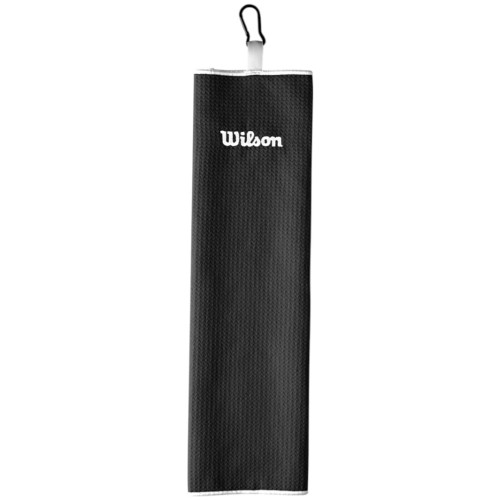 Wilson Tri-Fold Towel Black - ręcznik golfowy czarny