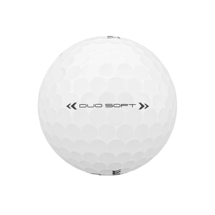 Wilson DUO Soft White - biała piłka golfowa