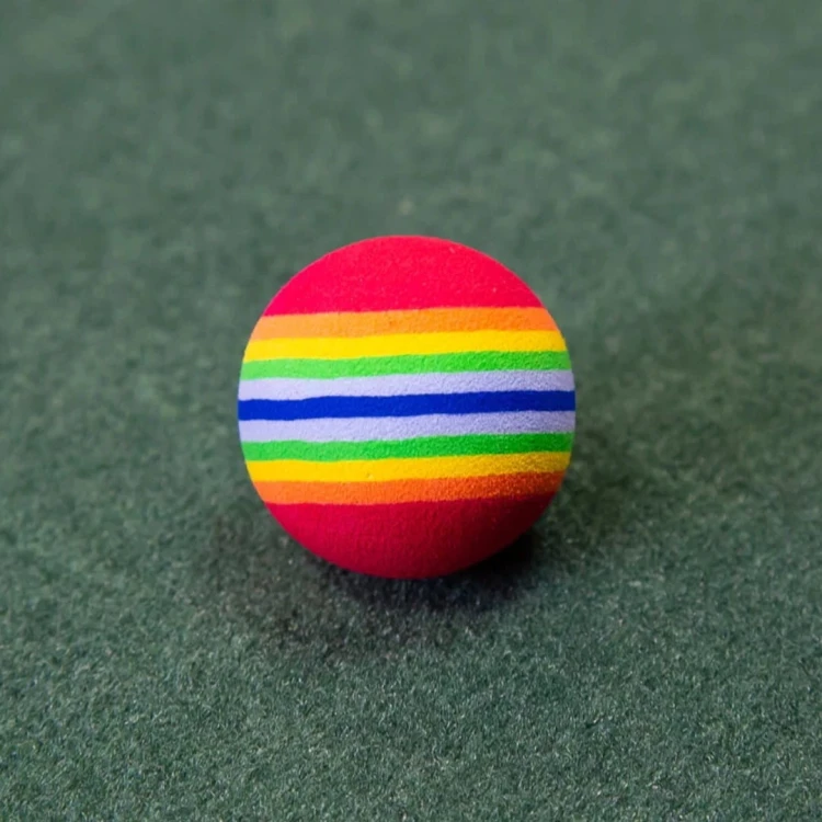 Longridge Colored Foam Balls - piankowe piłki golfowe treningowe kolorowe 6 szt.