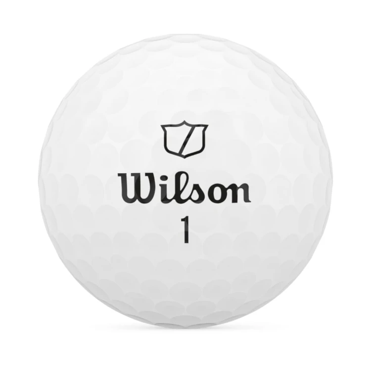Wilson Staff Model - piłka golfowa biała logo Wilson