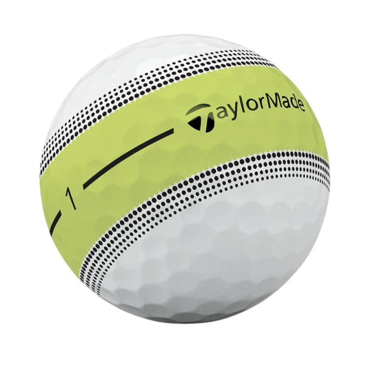 Piłka golfowa TaylorMade Tour Response Stripe Yellow