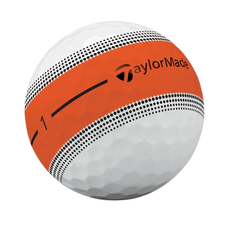 Piłka golfowa TaylorMade Tour Response Stripe Orange