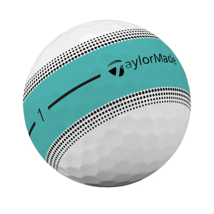 Piłka golfowa TaylorMade Tour Response Stripe Light Blue