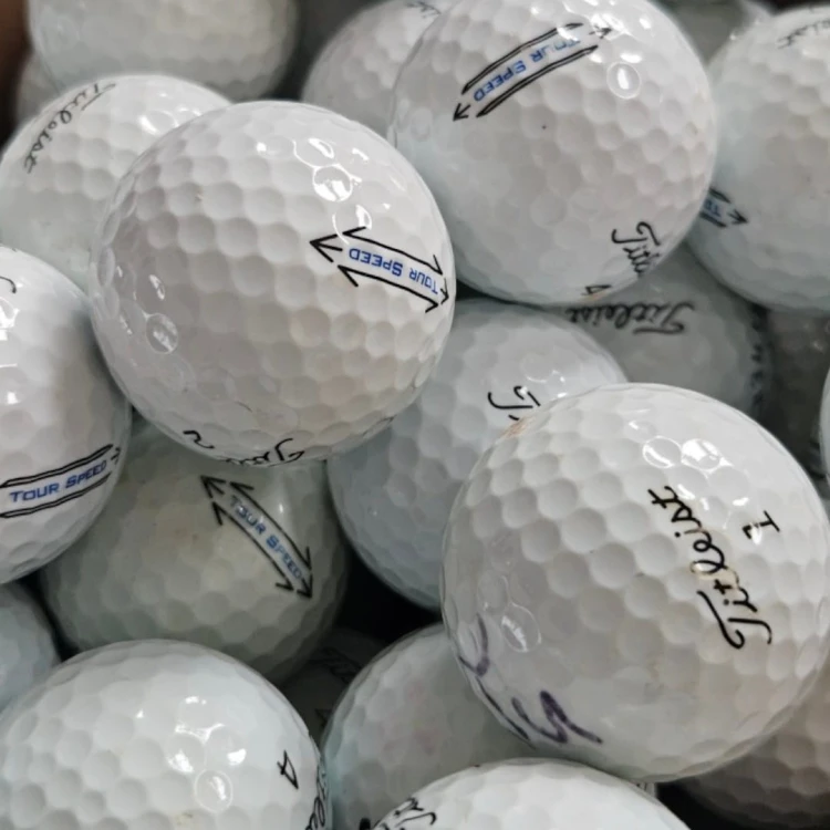 Używane piłki golfowe Titleist Tour Speed LAKEBALLS - 10szt, kategoria A/B, białe