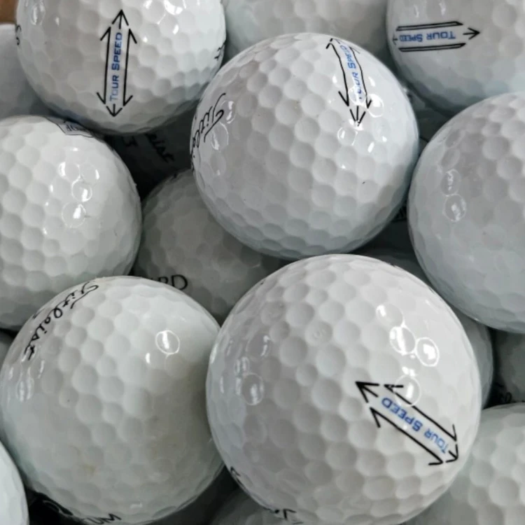 Używane piłki golfowe Titleist Tour Speed LAKEBALLS - 10szt, kategoria A/B, białe
