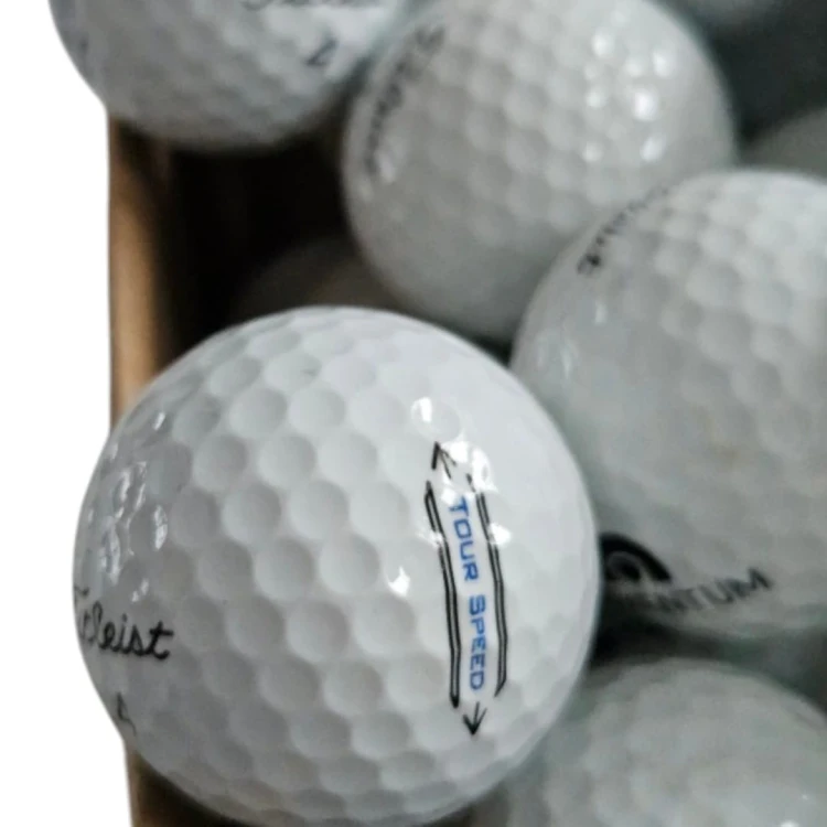 Używane piłki golfowe Titleist Tour Speed LAKEBALLS - 10szt, kategoria A/B, białe
