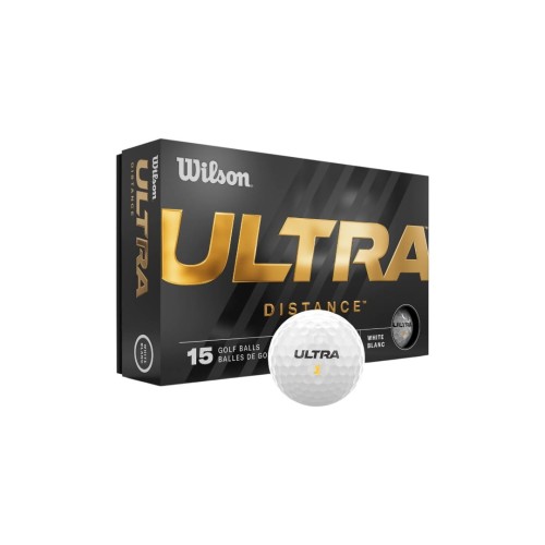 Wilson ULTRA Distance White - piłki golfowe 15 szt. białe