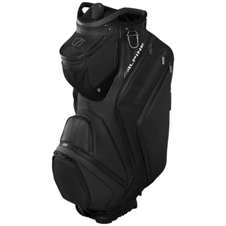 Wilson Alpine Cart Bag Black Black – czarna torba golfowa na wózek