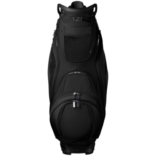 Czarna torba golfowa Wilson Alpine Cart Bag – widok z przodu