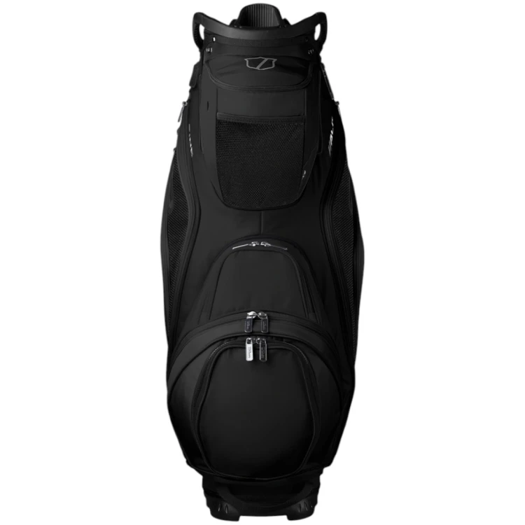 Czarna torba golfowa Wilson Alpine Cart Bag – widok z przodu