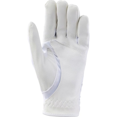 Wilson Junior Fit-All White – wewnętrzna strona dziecięcej rękawiczki golfowej