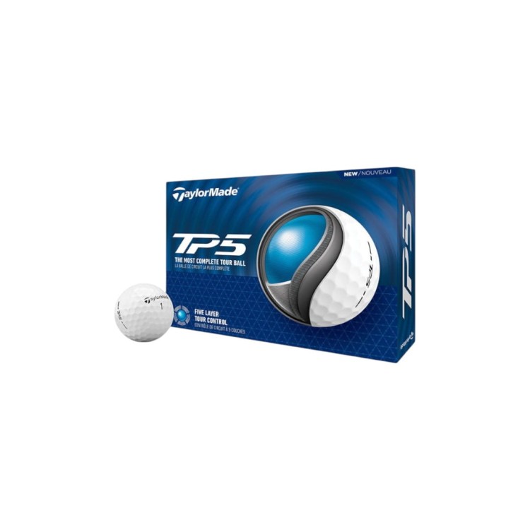 Taylormade TP5 piłki golfowe białe