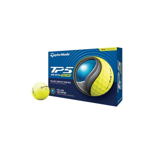 Piłki golfowe Taylormade TP5 yellow