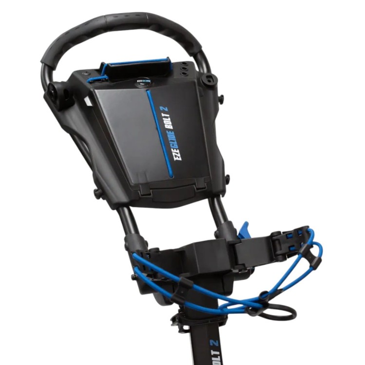 EzeGlide Bolt 2 Wózek golfowy czarny niebieski