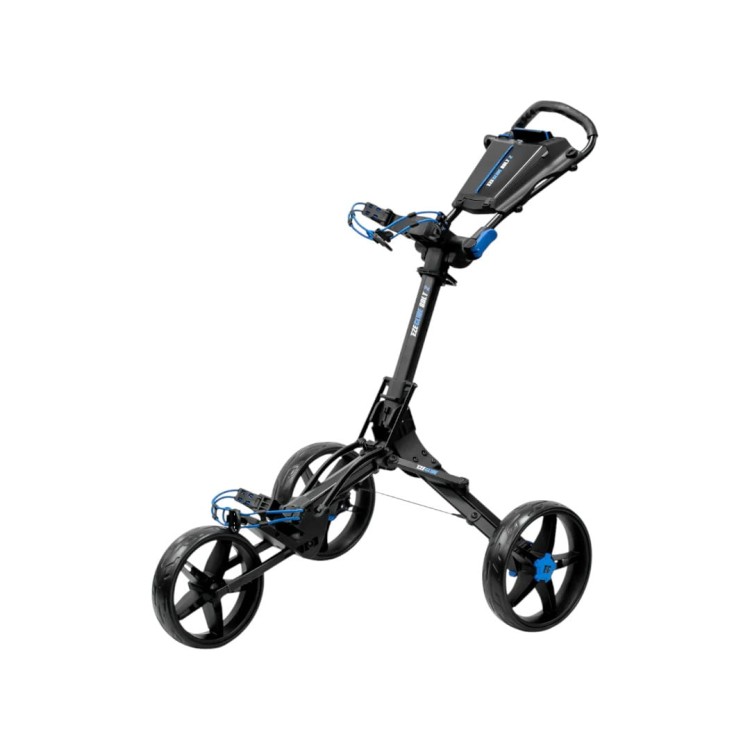 EzeGlide Bolt 2 Wózek golfowy czarny niebieski