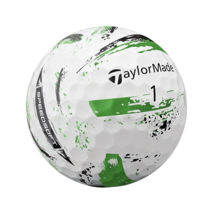 Piłka golfowa Taylormade SpeedSoft INK green