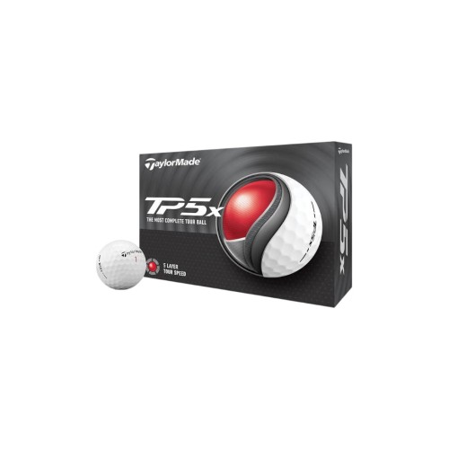 Taylormade TP5x piłki golfowe białe