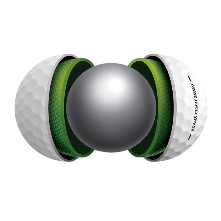 Taylormade Tour Response Stripe piłki golfowe z paskiem