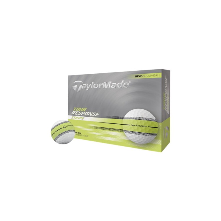 Taylormade Tour Response Stripe piłki golfowe z paskiem