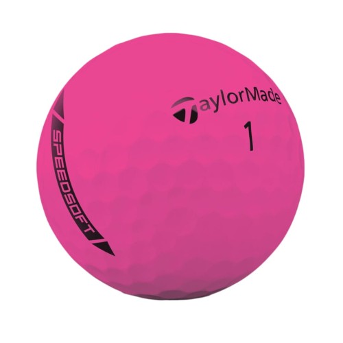 Piłki Taylormade SpeedSoft PINK różowe