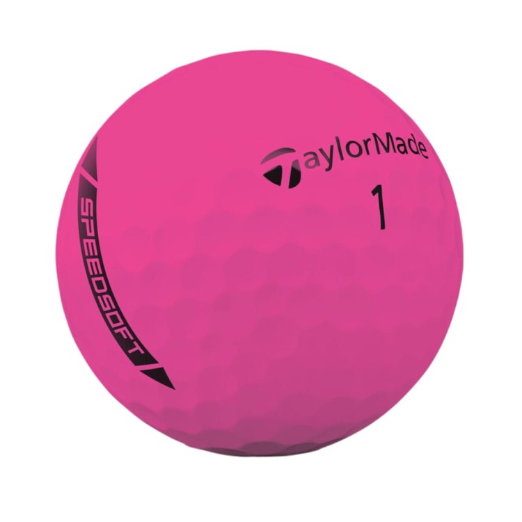 Piłki Taylormade SpeedSoft PINK różowe