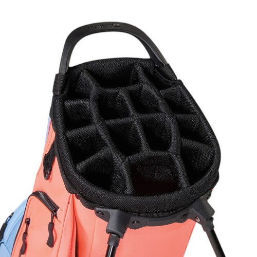 Torba golfowa Taylormade FLEXTech Crossover CORAL / LIGHT BLUE stand bag