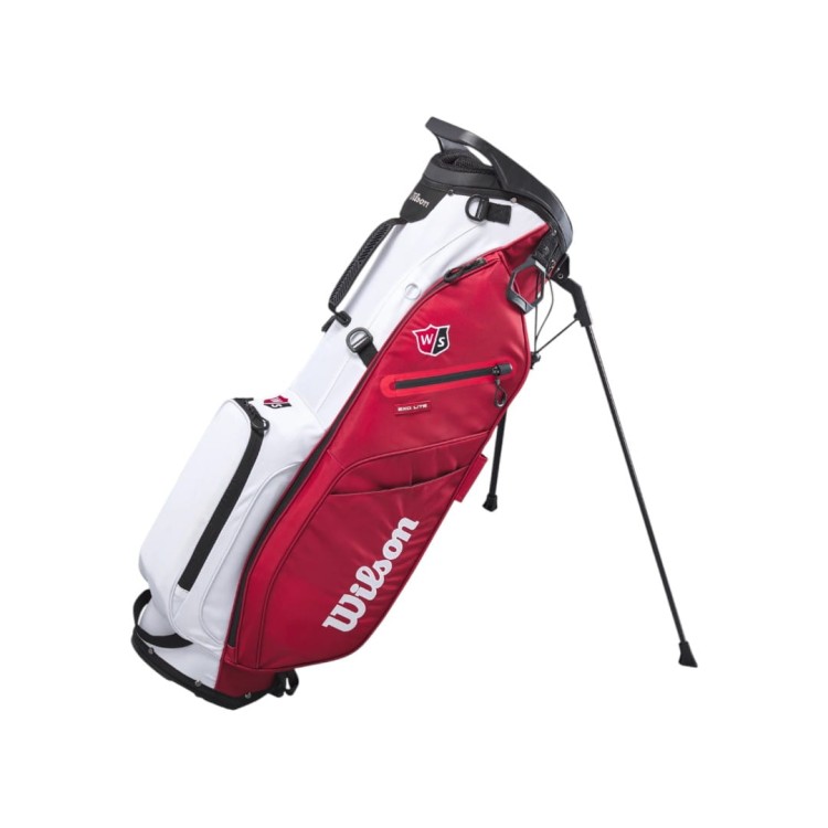 Czerwona torba golfowa Wilson EXO Lite STAFF RED stand bag