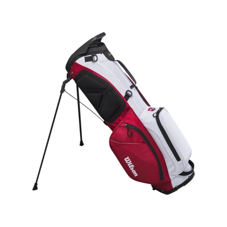 Czerwona torba golfowa Wilson EXO Lite STAFF RED stand bag