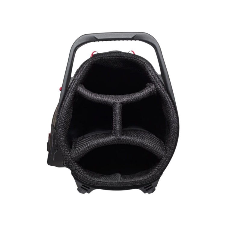 Torba golfowa Wilson EXO Lite DYNAPWR czarno-biała stand bag