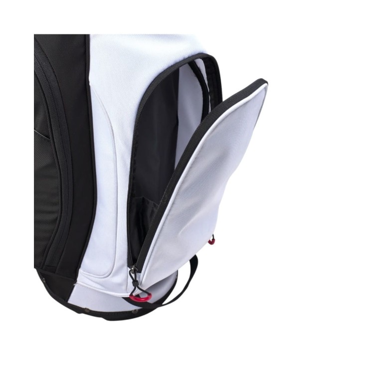 Torba golfowa Wilson EXO Lite DYNAPWR czarno-biała stand bag