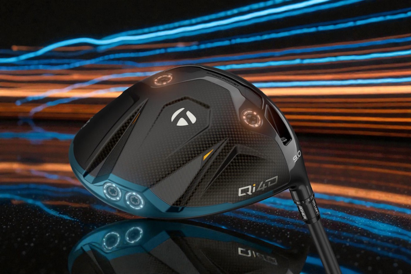 Trajectory Adjustment System (TAS) – regulowane ciężarki Qi4D driver Taylormade