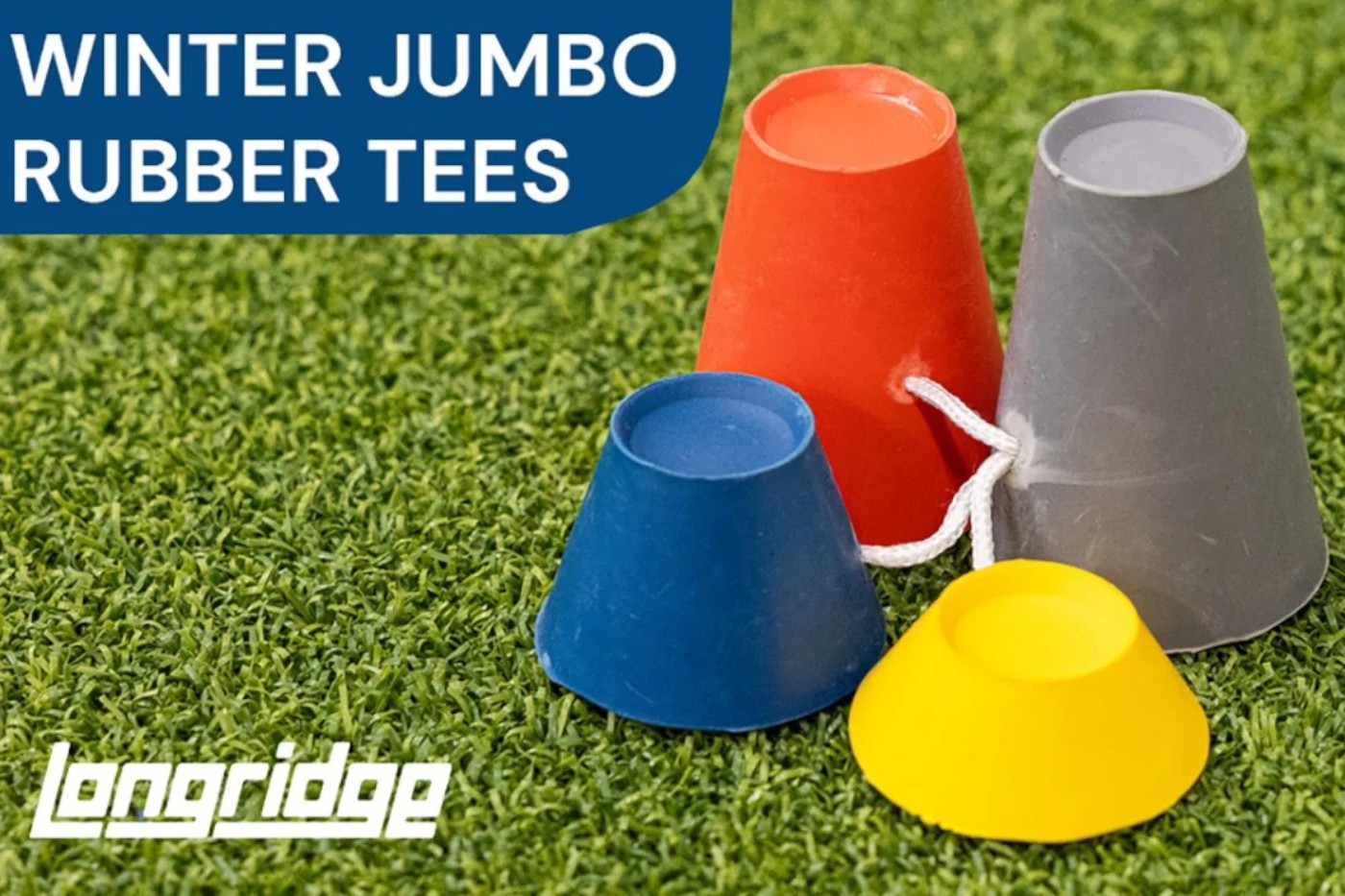 Gumowe Tee Zimowe - Longridge Winter Golf Tees 4szt.