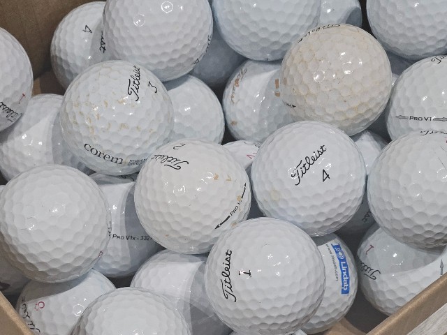 Używane piłki golfowe Titleist Prov1 / Prov1x - LAKEBALLS klasa C