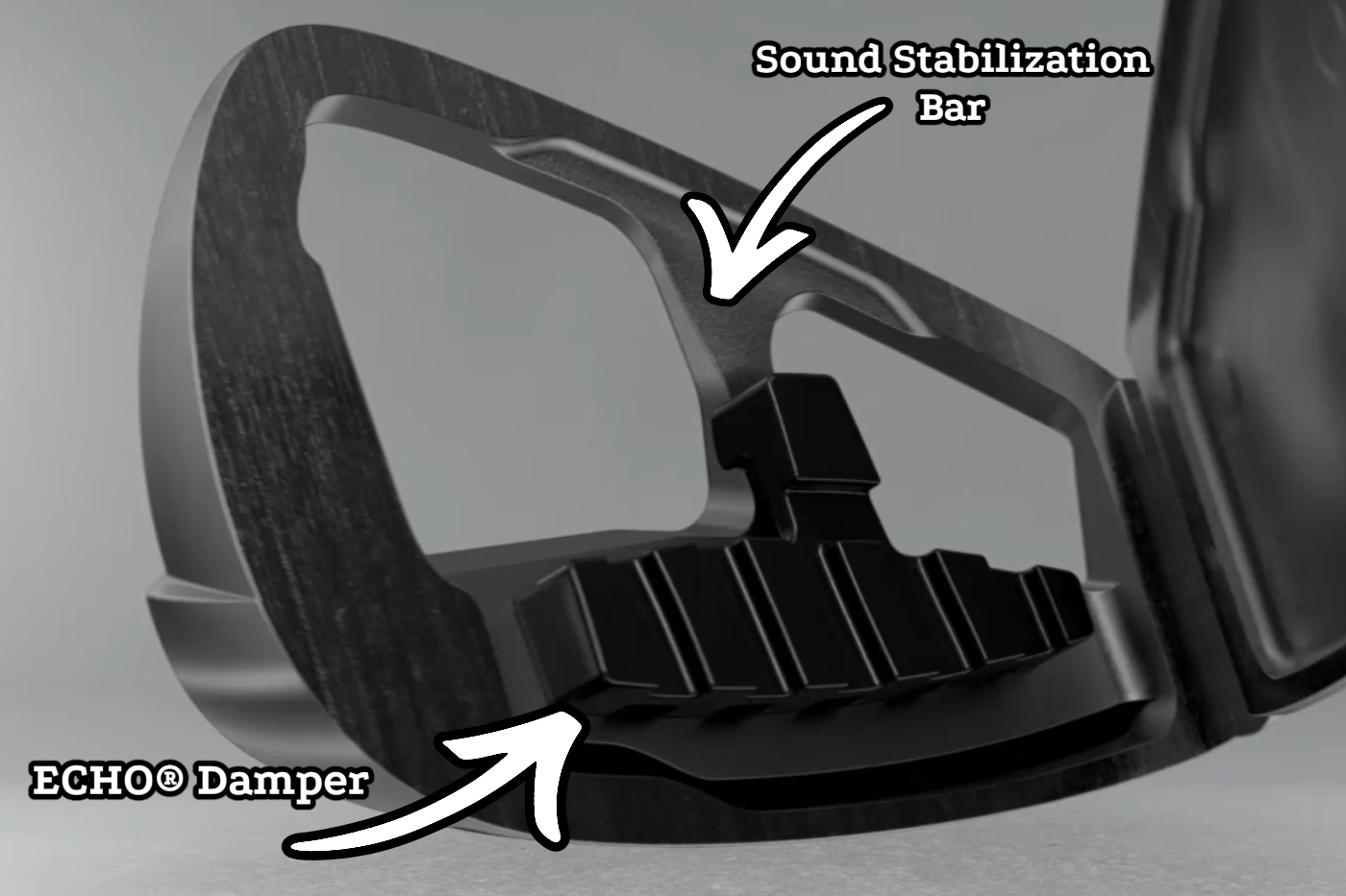 Nowa technologia żelaz Taylormade - Sound Stabilization Bar i ECHO Damper