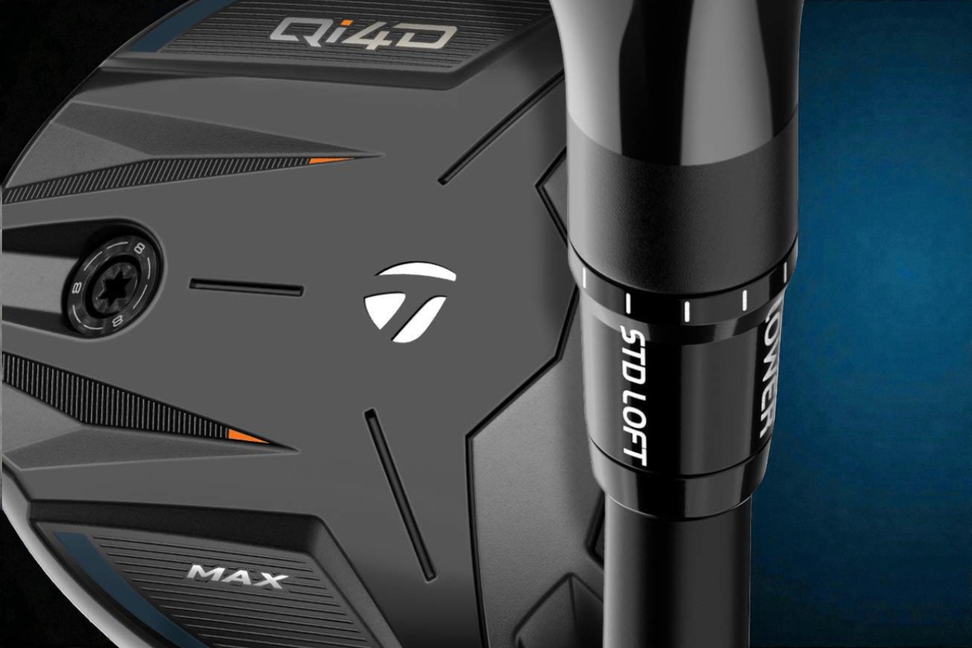 Taylormade Qi4D Max Fairway Wood - regulacja adaptera