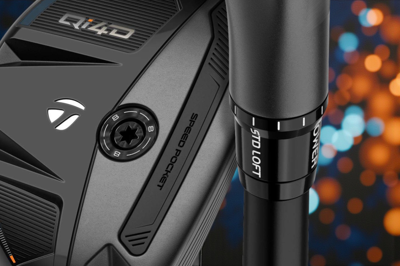 Hybryda regulowana - Taylormade Qi4D Rescue