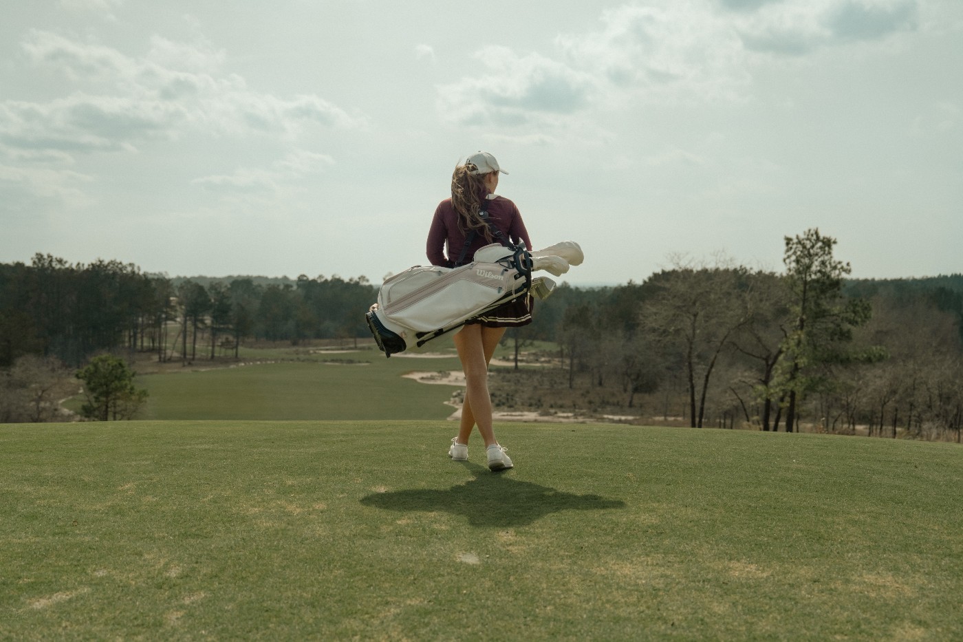 Wilson AURORA - kije golfowe dla kobiet, damska torba stand bag