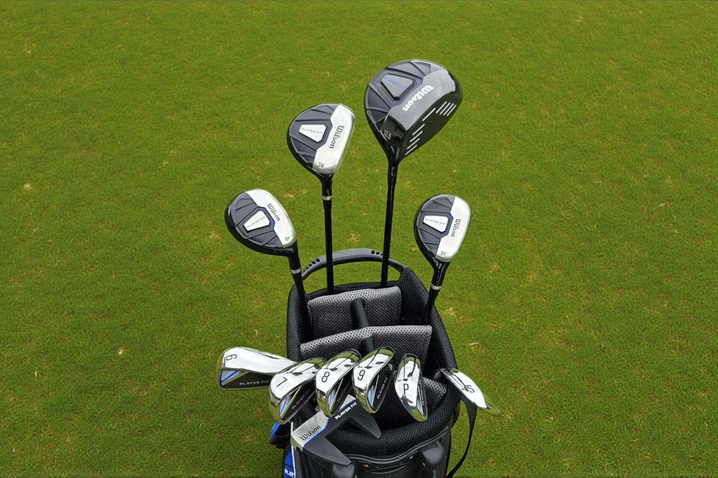 Wilson Player Fit Graphite Set - męski, kompletny zestaw golfowy premium