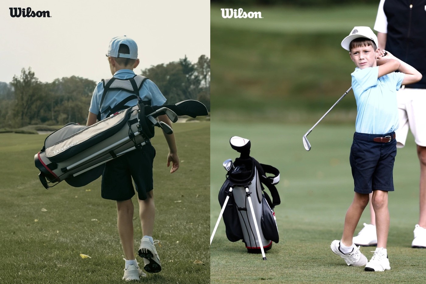 Zestaw golfowy dla dzieci 102-127cm (5-8lat) - Wilson Junior Small